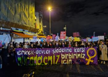 İstanbul’da 25 Kasım eylemi: Sokakları Jin, jiyan Azadî sloganlarıyla dolduruyoruz