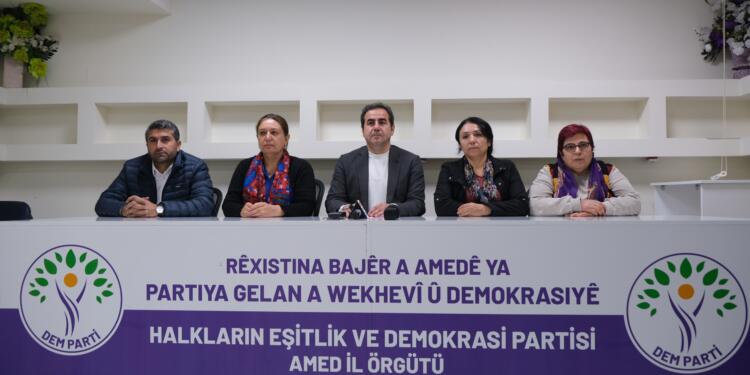 TJA, DBP ve DEM Parti’den Amed’de kayyıma karşı yürüyüş çağrısı