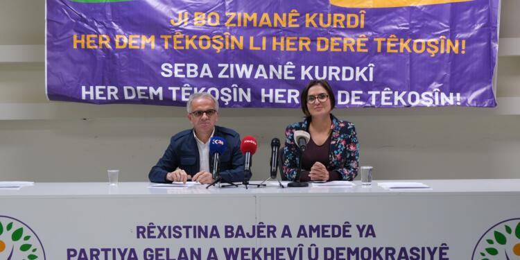 DEM Parti: Kürtçe resmi statüye kavuşmalı