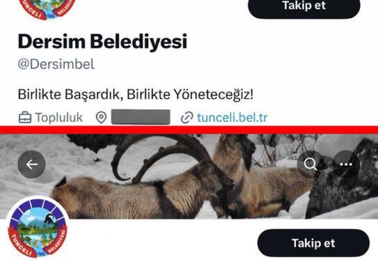 Kayyım ‘Dêrsim Belediyesi’ adını ‘Tunceli’ olarak değişti
