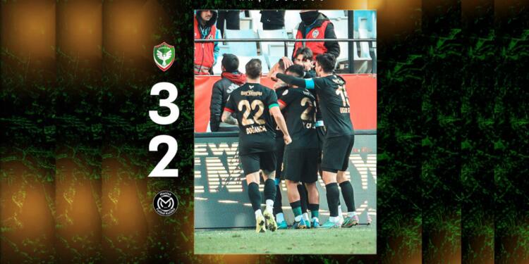 Amedspor, Manisa FK’yi 3-2 yendi