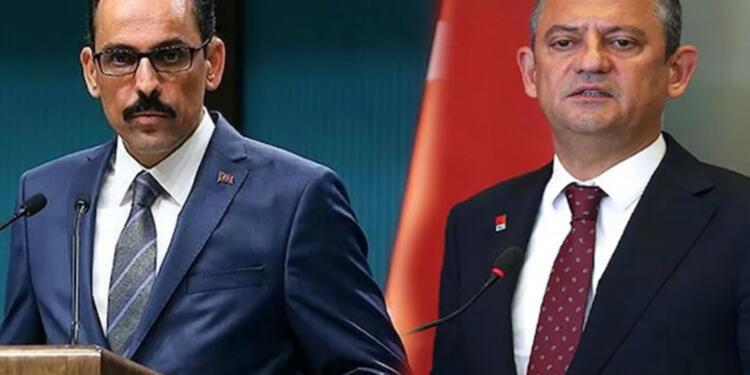 MİT Başkanı Kalın CHP’yi ziyaret edecek