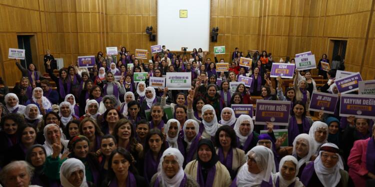Barış Anneleri Meclis’te: Barışın anahtarı Öcalan’dır