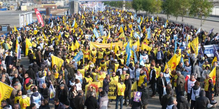 ‘Geçinemiyoruz’ mitingi: Bu düzeni değiştireceğiz