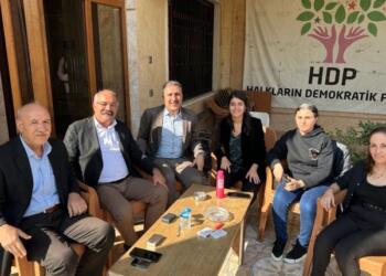 DEM Parti heyeti Hewlêr’de