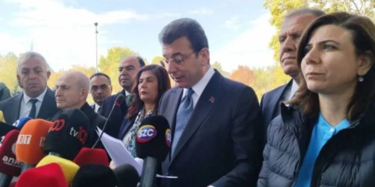 İmamoğlu: Kayyım uygulaması halk iradesini ortadan kaldırmaktadır