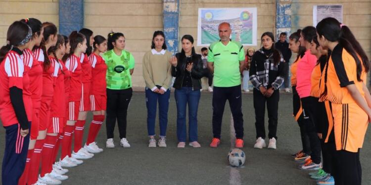 Şehba’da Kadın Futbol Turnuvası