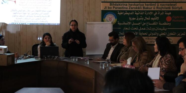 Qamişlo’da çocuk hakları çalıştayı