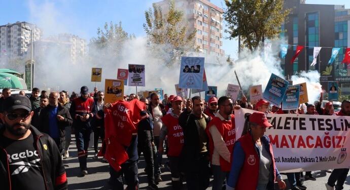 Maltepe Belediyesi’nden eyleme katılan işçilere tehdit