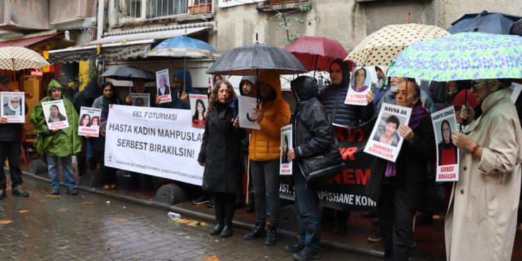 İstanbul ve Ankara’da kadın hasta tutsakların serbest bırakılması istendi
