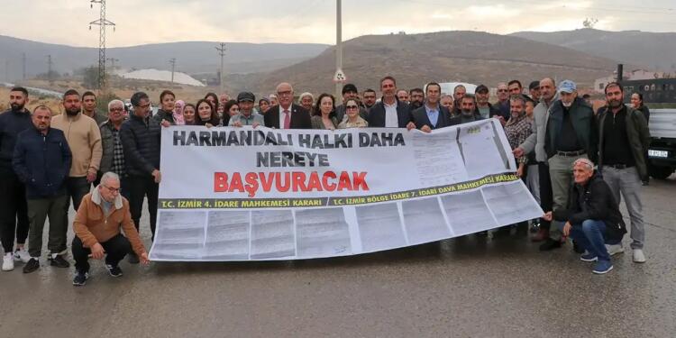 ‘Harmandalı çöp tesisi kapatılsın’