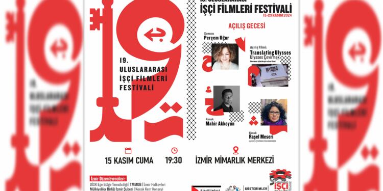 İzmir’de İşçi Filmleri Festivali, ‘Filistin’ temasıyla düzenlenecek