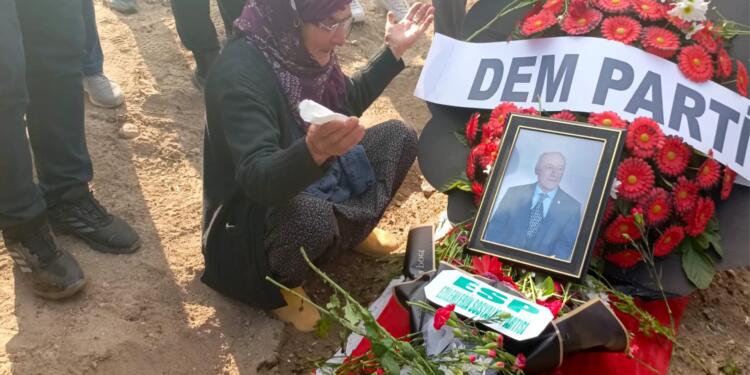 DBP PM Üyesi Bozkuş son yolculuğuna uğurlandı