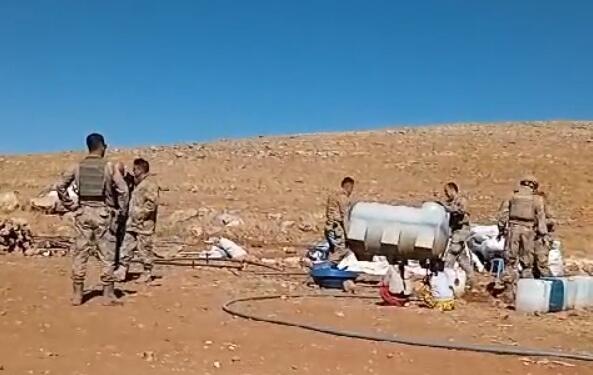 Mêrdîn’de askerler koçerleri bölgeden çıkarıyor