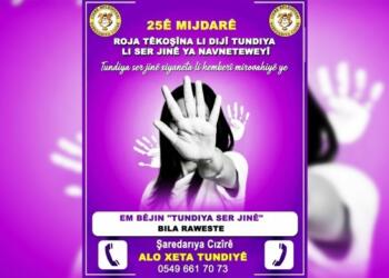 Cizîr Belediyesi’nden kadınlar için ‘Alo Şiddet’ hattı