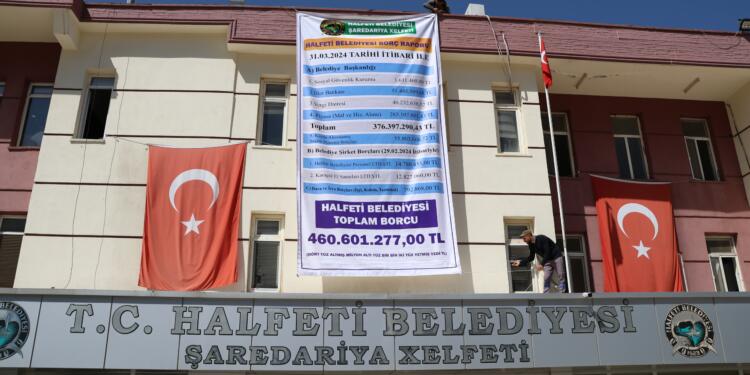 Xelfetî’de kayyım karnesi: 460 milyon TL borç ve yolsuzluklar