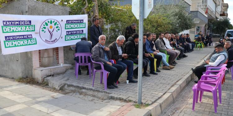 Êlih ve Xelfetî’de kayyım nöbeti 9’uncu gününde: Bu zulme son verin