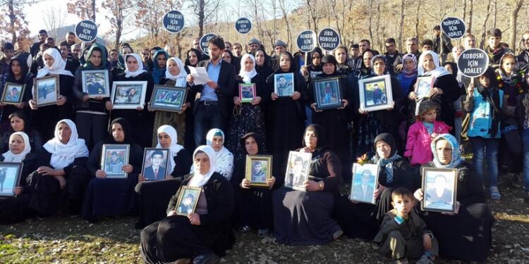 Roboskîli aileler 13 yıldır adalet arıyor