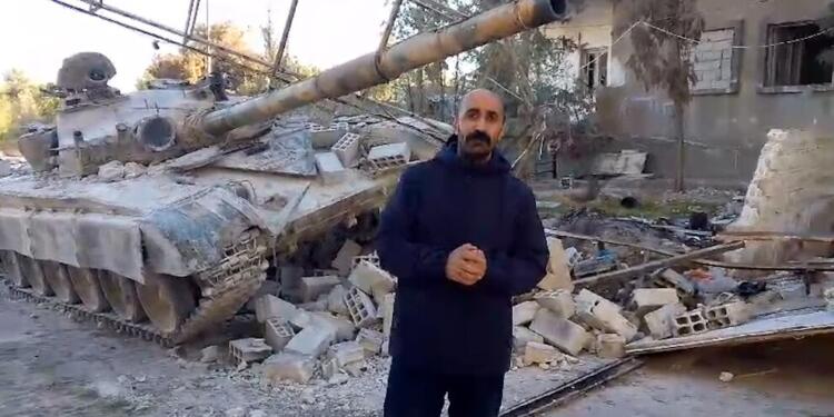 Tişrîn Barajı cephesinden görüntüler