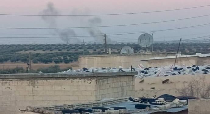 Minbic ve Kobanê köyleri bombalandı