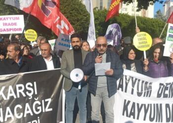 Kayyım protestoları: Kayyım hırsızlıktır