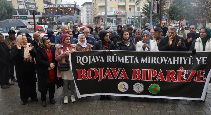 Hezo’da saldırılar protesto edildi: Ortak yaşam hedefte