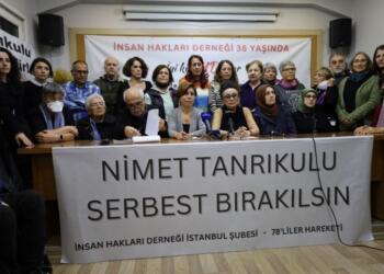 İHD’den birçok kentte Nimet Tanrıkulu’ya özgürlük çağrısı