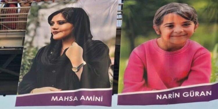 Jina Emînî ve Narin protestosuna katılan kadına para cezası