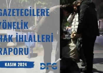 DFG: Kasım’da 21 gazeteci gözaltına alındı