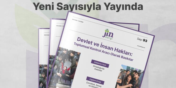 Jin Dergi’nin yeni sayısı yayında