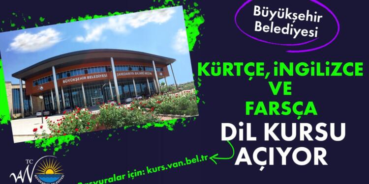 Wan’da Kürtçe, İngilizce ve Farsça kurs