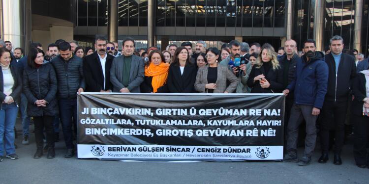 Eşbaşkan Cengiz Dündar’ın tutuklanmasına tepki