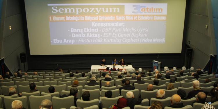 ‘Ortadoğu’ sempozyumu: Çözüm Önder Apo ile görüşmedir