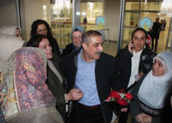 Sedat Atsız 30 yıllık tutsaklığın ardından memleketi Amed’e gitti