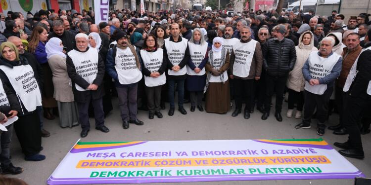 Özgürlük Yürüyüşü’ne katılanlar: Çözüm Öcalan’ın özgürlüğü