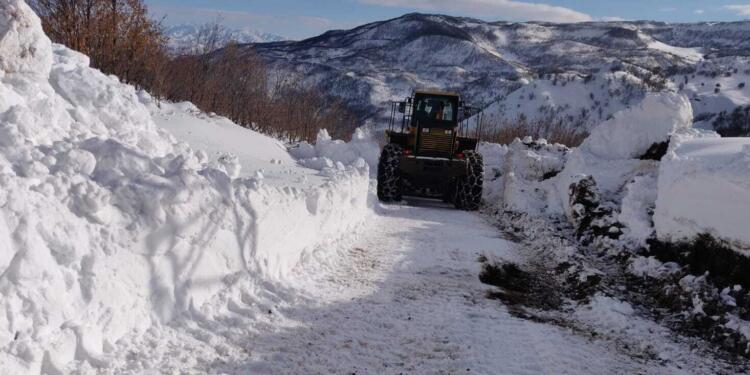 Çewlîg’de 191 yerleşim yeri ulaşıma kapandı