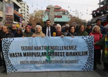 İstanbul ve Ankara’da hasta tutsaklara özgürlük talebi