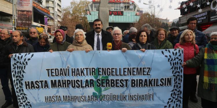İstanbul ve Ankara’da hasta tutsaklara özgürlük talebi