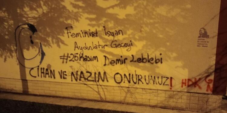 Ankara’da Cihan ve Nazım için yazılama