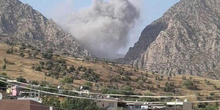 Biradost kırsalına hava saldırısı