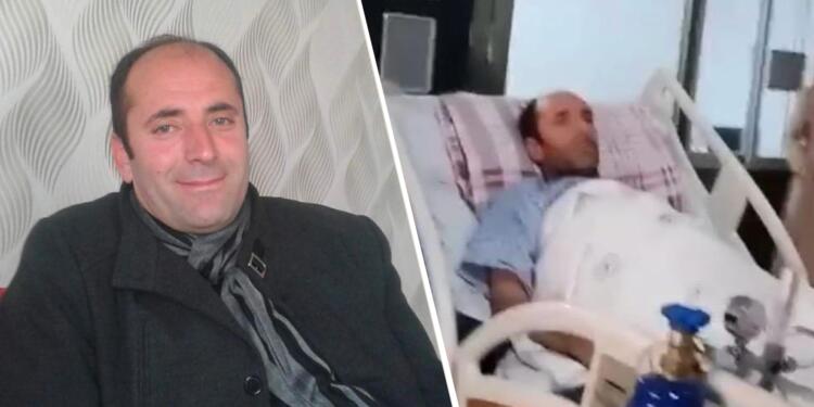 Durumu kötüleşen hasta tutsak hastaneye kaldırıldı