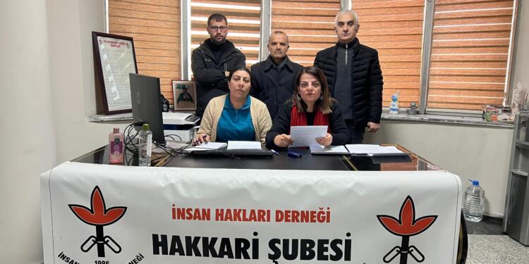 İHD Colemêrg Şubesi hak ihlalleri raporunu açıkladı