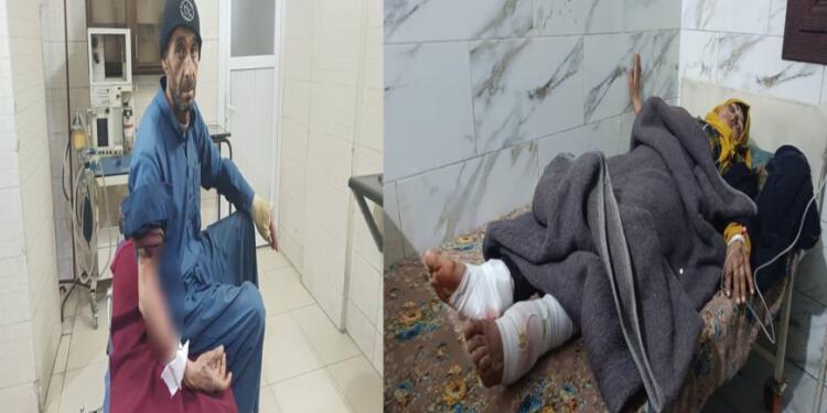 Cib Mexzom köyü bombalandı: 2 yurttaş yaralandı