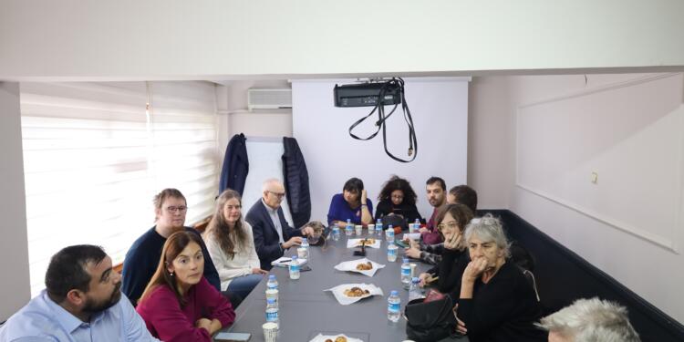 Asrın Hukuk Bürosu’na ziyaret: Uluslararası dayanışma büyütülmeli