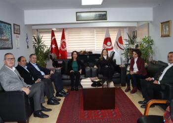 DEM Parti’den DİSK ziyareti