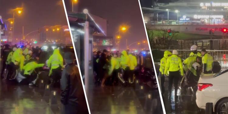 Kazazede genç darp edilerek gözaltına alındı