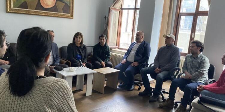 HDK gazetemize dayanışma ziyaretinde bulundu