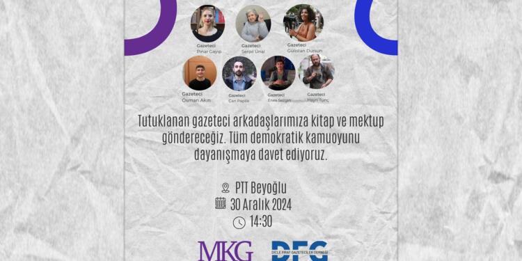 DFG ve MKG tutsak gazetecilere mektup gönderecek
