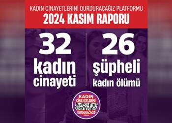 KCDP: Kasım ayında 32 kadın katledildi