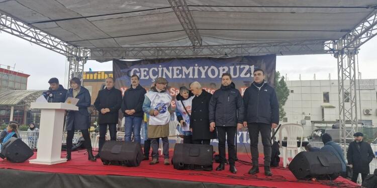 Kocaeli’de ‘Geçinemiyoruz’ mitingi: İmralı’daki görüşmeleri önemsiyoruz